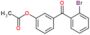 Methanone, [3-(acetyloxy)phenyl](2-bromophenyl)-