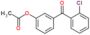 [3-(2-chlorobenzoyl)phenyl] acetate