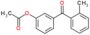 [3-(2-methylbenzoyl)phenyl] acetate