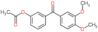 Methanone, [3-(acetyloxy)phenyl](3,4-dimethoxyphenyl)-