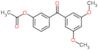 [3-(3,5-dimethoxybenzoyl)phenyl] acetate