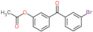 [3-(3-bromobenzoyl)phenyl] acetate
