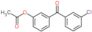 [3-(3-chlorobenzoyl)phenyl] acetate