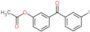 [3-(3-iodobenzoyl)phenyl] acetate