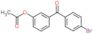 [3-(4-bromobenzoyl)phenyl] acetate