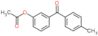 Methanone, [3-(acetyloxy)phenyl](4-methylphenyl)-