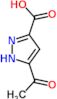 3-Acetyl-1H-pyrazole-5-carboxylic acid