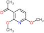 1-(2,6-dimethoxypyridin-3-yl)ethanone