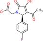 [(2R)-3-acetyl-2-(4-fluorophenyl)-4-hydroxy-5-oxo-2,5-dihydro-1H-pyrrol-1-yl]acetate