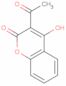 3-acetyl-4-hydroxy-2-benzopyrone