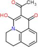 2-acetyl-3-hydroxy-6,7-dihydro-1H,5H-pyrido[3,2,1-ij]quinolin-1-one