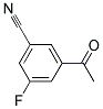 Benzonitrile, 3-acetyl-5-fluoro- (9CI)