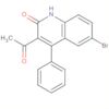 2(1H)-Quinolinone, 3-acetyl-6-bromo-4-phenyl-