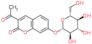 3-Acetyl-7-(β-D-glucopyranosyloxy)-2H-1-benzopyran-2-one