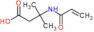 3-Methyl-3-[(1-oxo-2-propen-1-yl)amino]butanoic acid