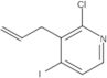 2-Chloro-4-iodo-3-(2-propen-1-yl)pyridine