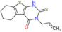 3-(prop-2-en-1-yl)-2-thioxo-2,3,5,6,7,8-hexahydro[1]benzothieno[2,3-d]pyrimidin-4(1H)-one