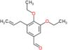 3,4-diethoxy-5-prop-2-en-1-ylbenzaldehyde