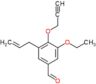 3-ethoxy-5-(prop-2-en-1-yl)-4-(prop-2-yn-1-yloxy)benzaldehyde