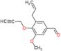 3-methoxy-5-(prop-2-en-1-yl)-4-(prop-2-yn-1-yloxy)benzaldehyde