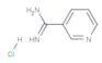 3-Pyridinecarboximidamide, hydrochloride (1:1)