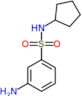 3-amino-N-cyclopentylbenzenesulfonamide