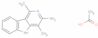 3-Amino-1,4-dimethyl-5h-pyrido[4,3-b]indole, acetate