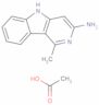 3-Amino-1-methyl-5H-pyrido[4,3-b]indole, Acetate