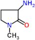 3-amino-1-methyl-pyrrolidin-2-one