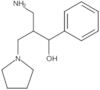 β-(Aminomethyl)-α-phenyl-1-pyrrolidinepropanol