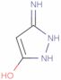 3-amino-1H-pyrazol-5-ol