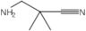 3-Amino-2,2-dimethylpropanenitrile