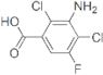 3-Amino-2,4-dichloro-5-fluorobenzoic acid