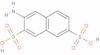 2,7-Naphthalenedisulfonic acid, 3-amino-, sodium salt (1:1)