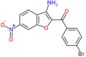 (3-amino-6-nitro-1-benzofuran-2-yl)(4-bromophenyl)methanone