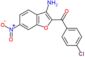 (3-amino-6-nitro-1-benzofuran-2-yl)(4-chlorophenyl)methanone