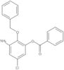 Phenol, 3-amino-5-chloro-2-(phenylmethoxy)-, 1-benzoate