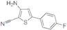 3-amino-5-(4-fluorophenyl)thiophene-2-carbonitrile