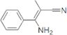 3-amino-2-methyl-3-phenylacrylonitrile