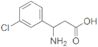 3-Amino-3-(3-chlorophenyl)propionic acid