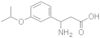 3-Amino-3-(3-isopropoxyphenyl)propanoic acid