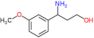 3-amino-3-(3-metoxifenil)propan-1-ol