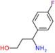 3-Amino-3-(4-fluorophenyl)propan-1-ol