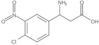 β-Amino-4-chloro-3-nitrobenzenepropanoic acid