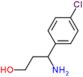 3-Amino-3-(4-chlorophenyl)propan-1-ol