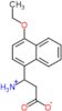 3-ammonio-3-(4-ethoxynaphthalen-1-yl)propanoate