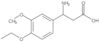 (3R)-3-amino-3-(4-ethoxy-3-methoxyphenyl)propanoic acid
