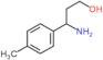 3-Amino-3-(4-methylphenyl)propan-1-ol