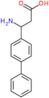 3-amino-3-biphenyl-4-ylpropanoic acid