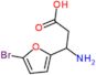 3-amino-3-(5-bromo-2-furyl)propanoic acid